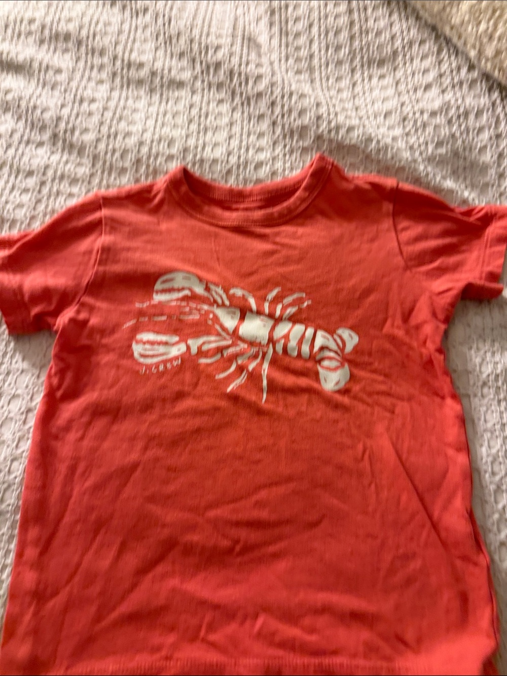 Crewcuts Red Graphic Lobster Tee
